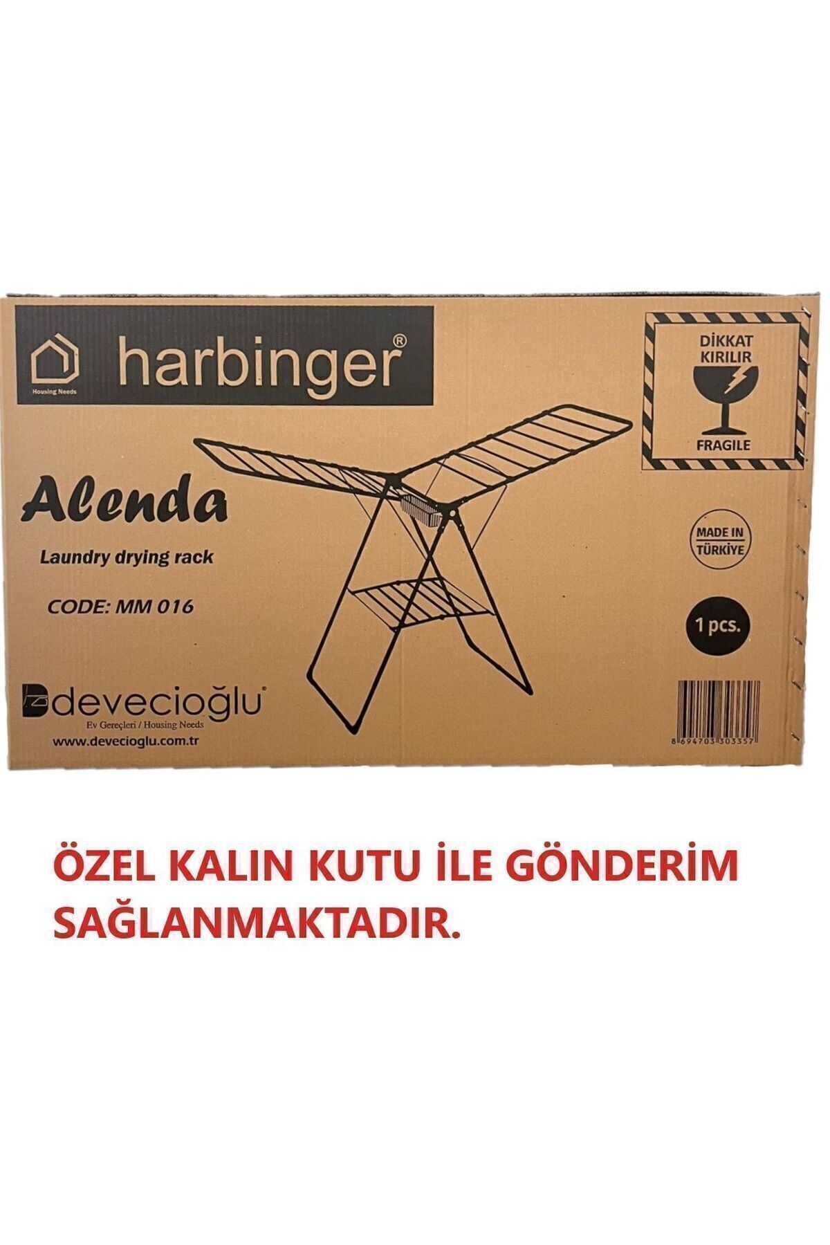 Harbinger MM016 ALENDA (Kırmızı) Kalın Borulu Çamaşır Kurutma Askılığı