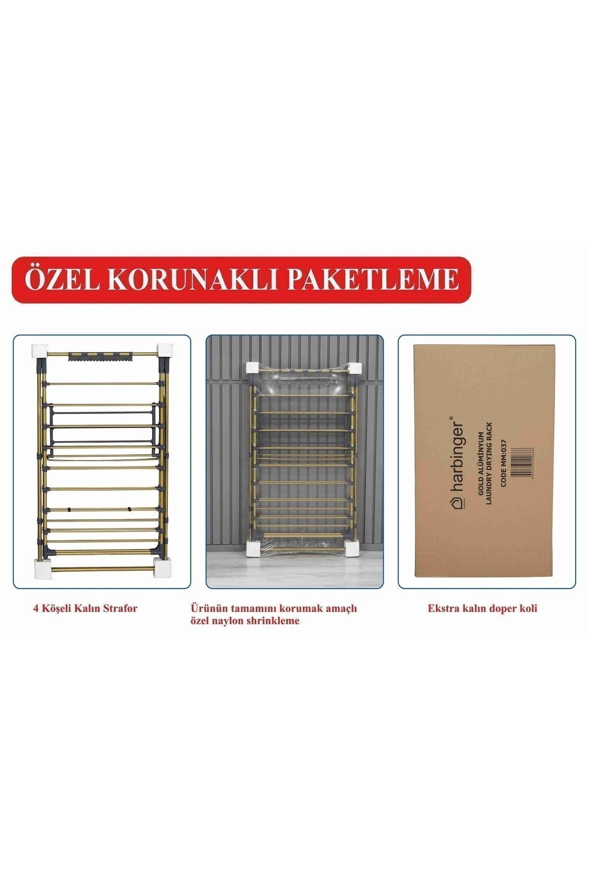 Harbinger MM041 Apex Gold Çamaşır Kurutmalık
