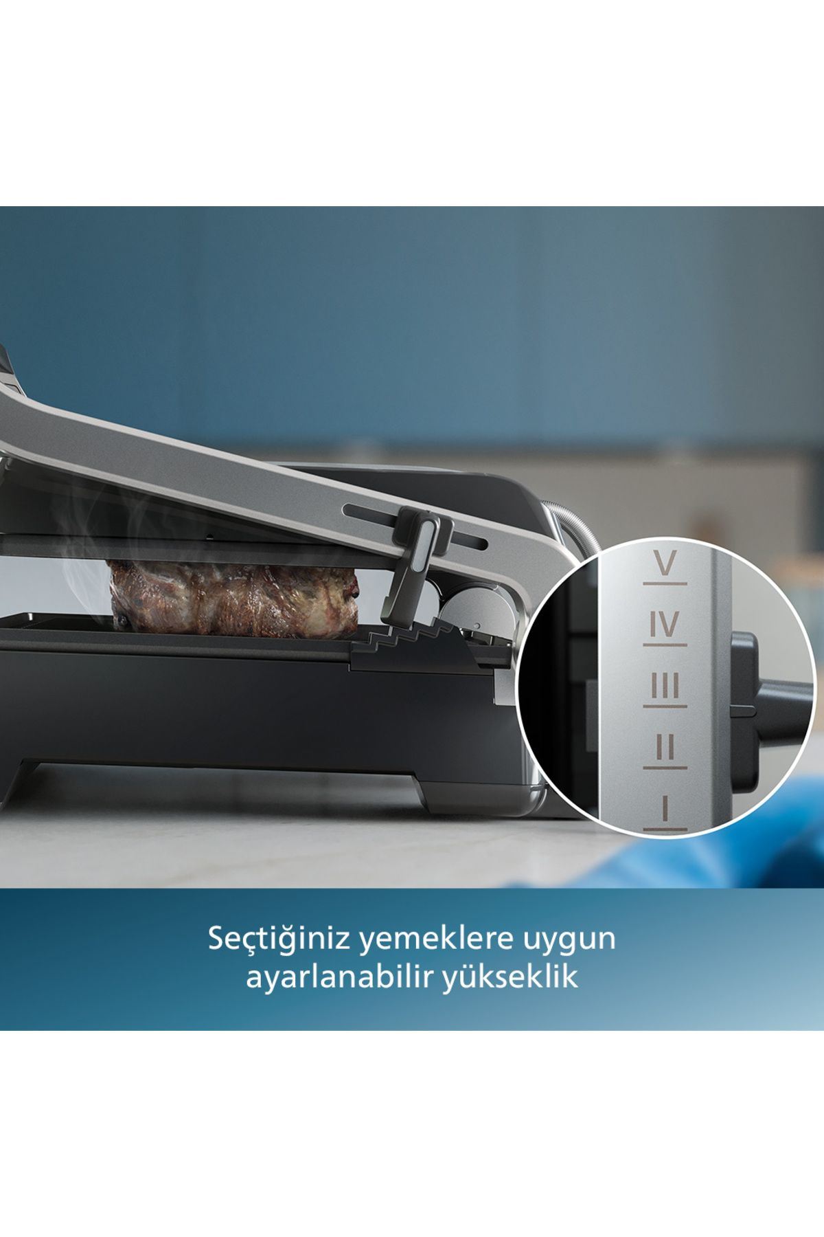 Philips 5000 Serisi HD6301/90 Izgara ve Tost Makinesi 2200W