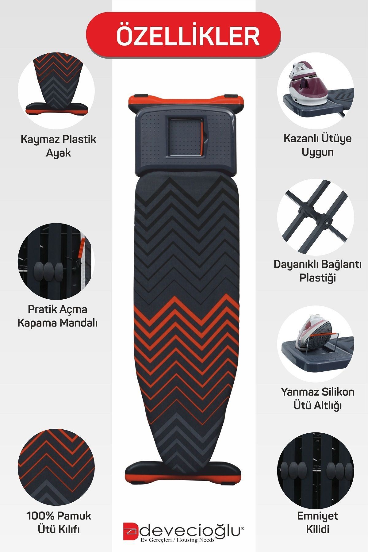 Harbinger MM164 TrendBoard Ütü Masası
