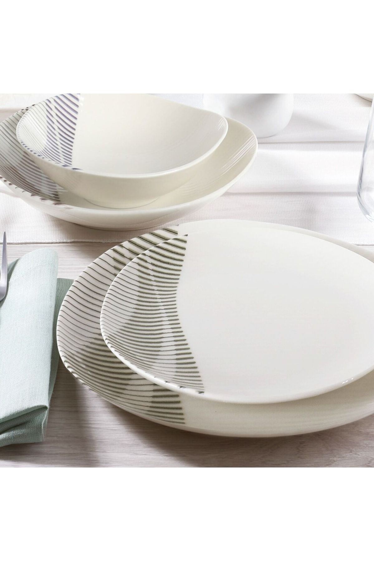 Güral Roden 24 Parça Bone Yemek Takımı 3095