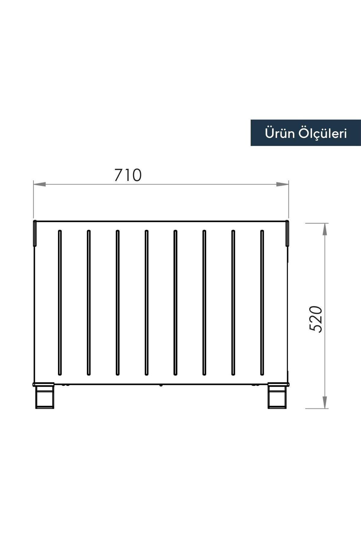 Luxell HC-2930 Konvektör Isıtıcı 2000W Siyah