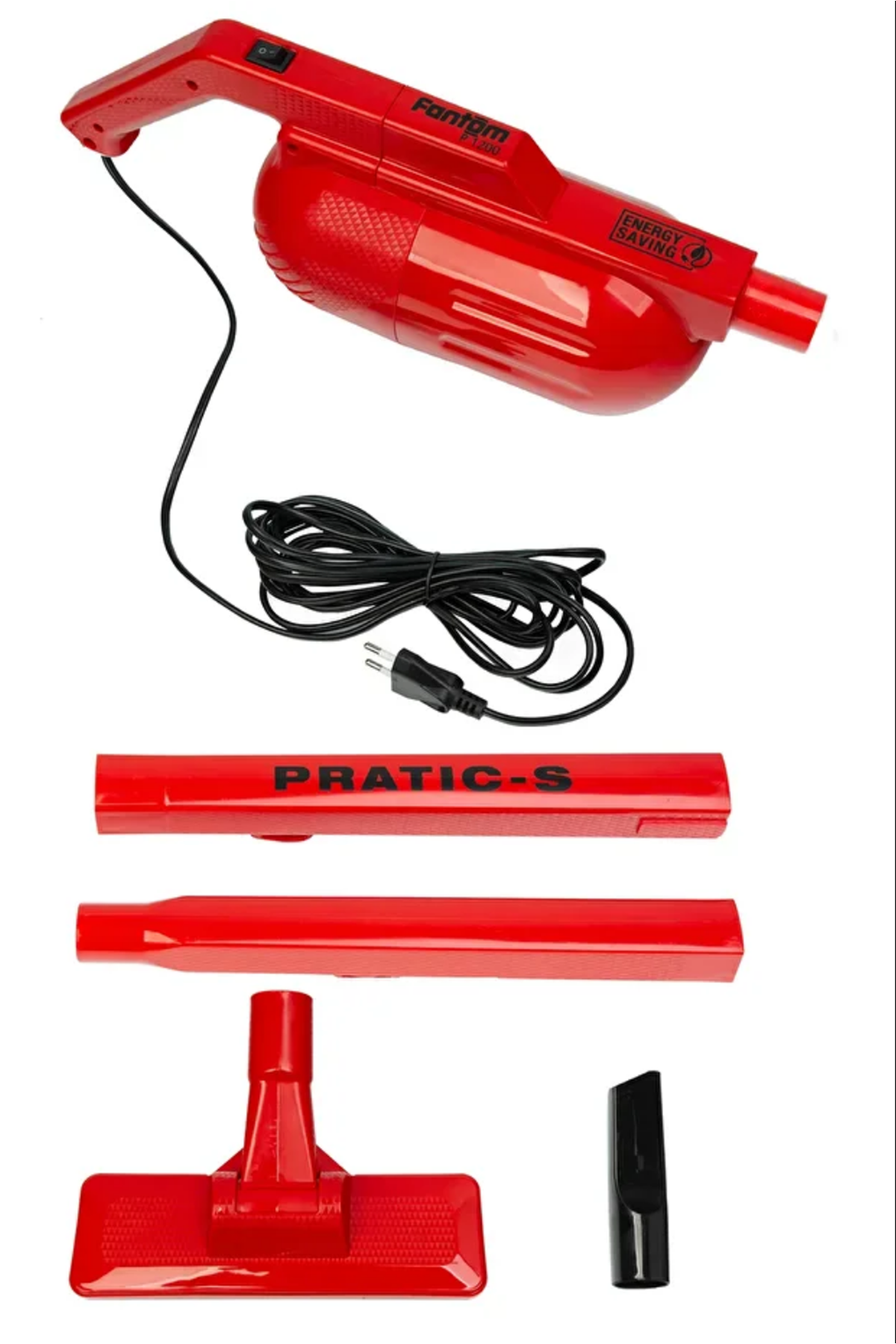 Fantom Pratic-S P 1200 Dikey Süpürge Kırmızı