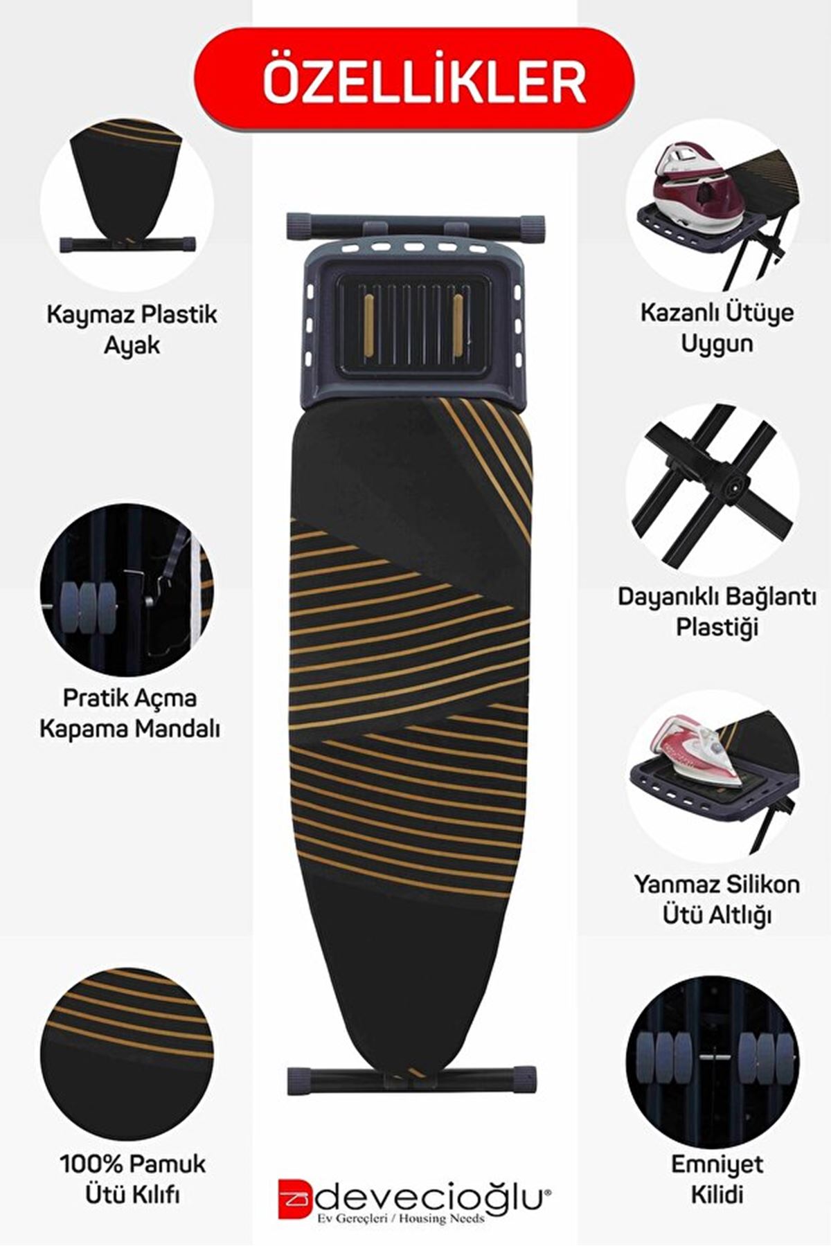 Harbinger MM142 İnovaBoard Ütü Masası