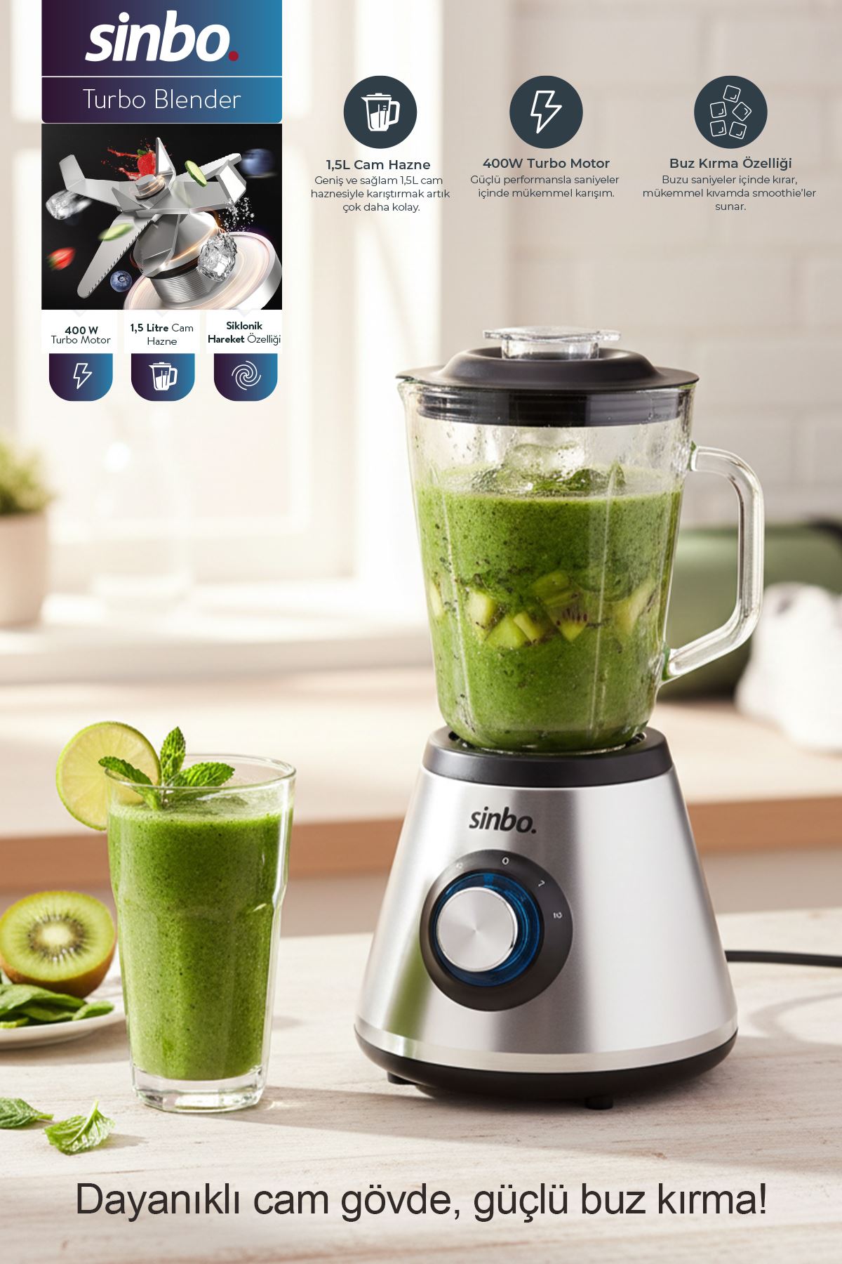 Sinbo SHB-7520 Turbo Blender
