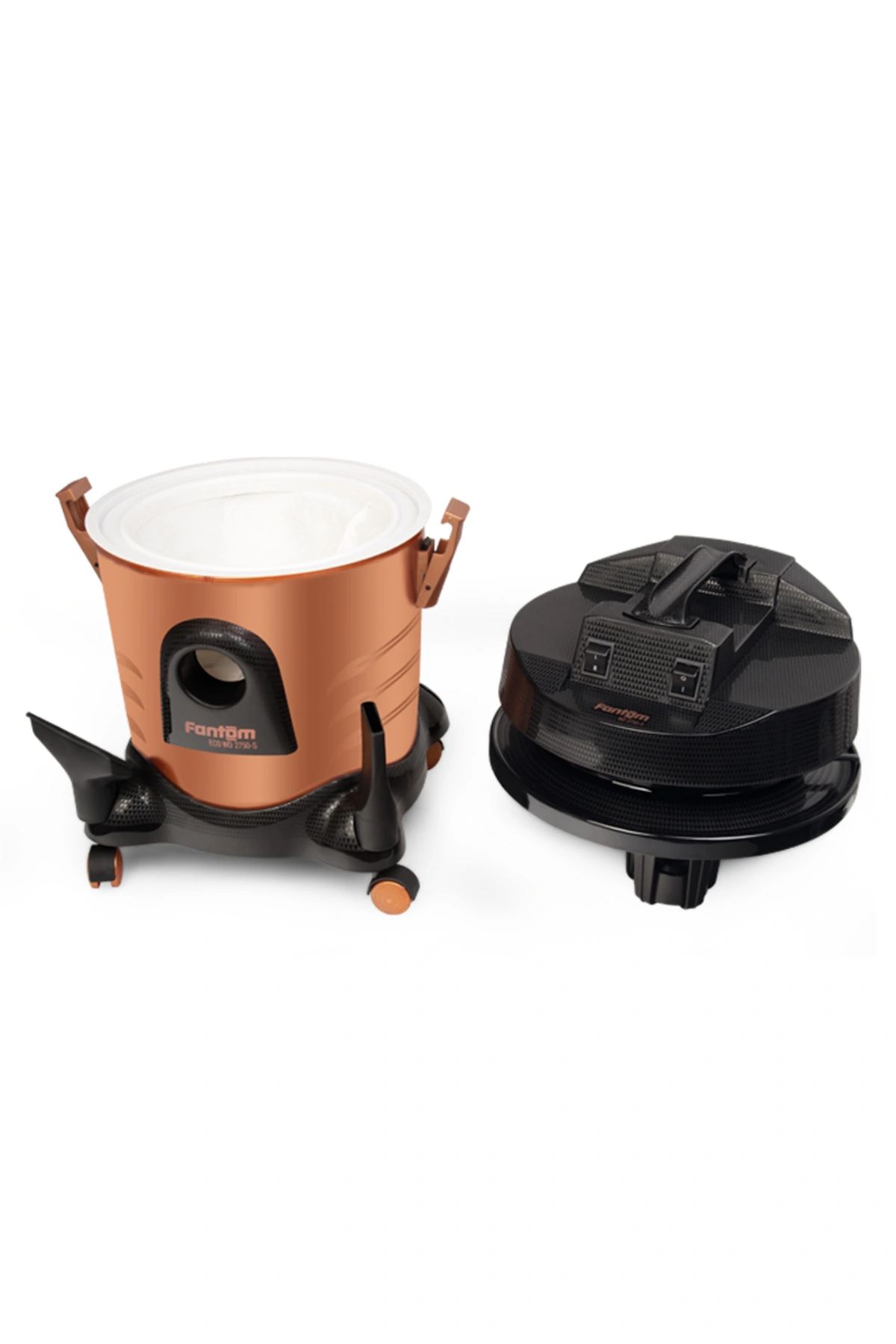 Eco WD 2750-S Islak Kuru Elektrikli Süpürge Siyah