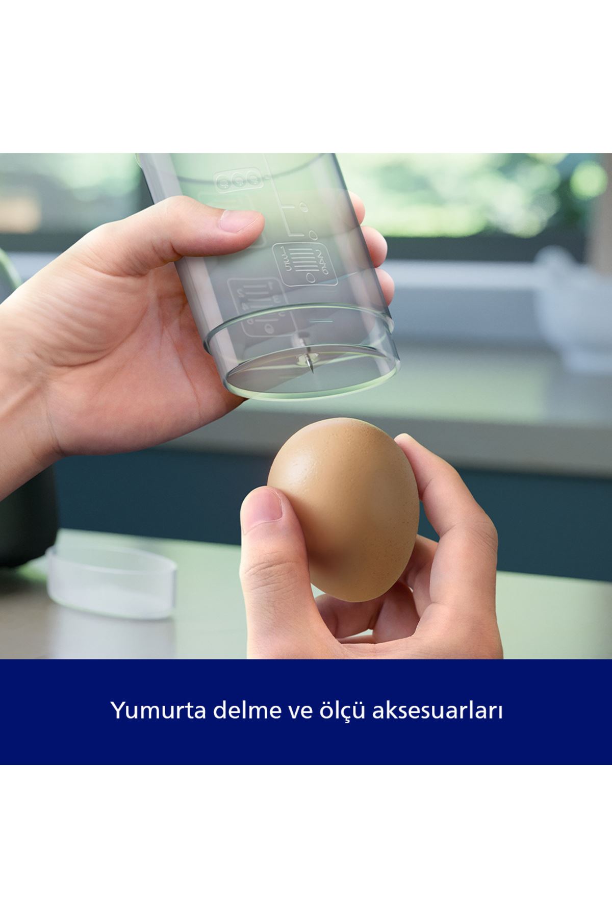 3000 Serisi Yumurta Pişirici Farklı Pişirme Kademesi, Aile Boyutu, 400 W Güç, Siyah Renk, HD9137/90