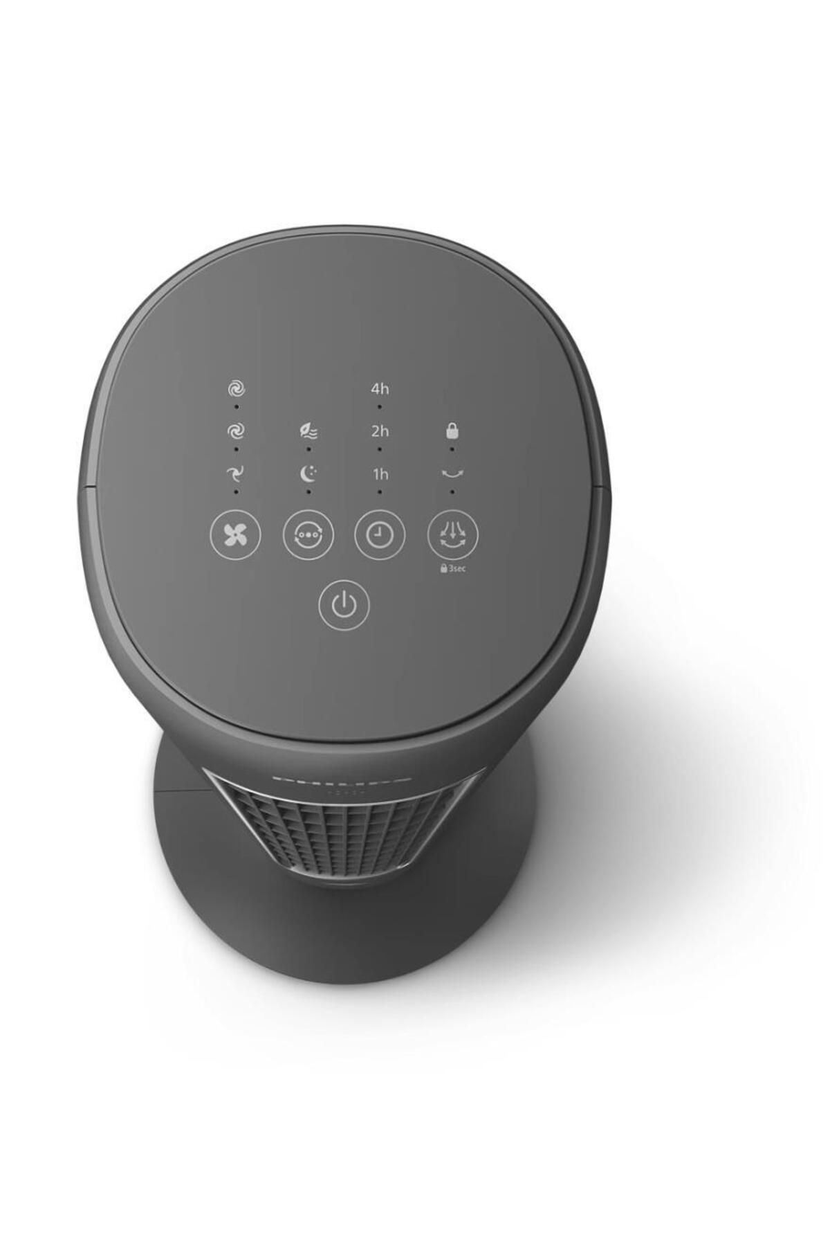CX5535/00 5000 Serisi Kule Tipi Vantilatör, Uzaktan Kumanda, Aroma Difüzyonu, 40 W, 28 dB, 2230 m3/sa