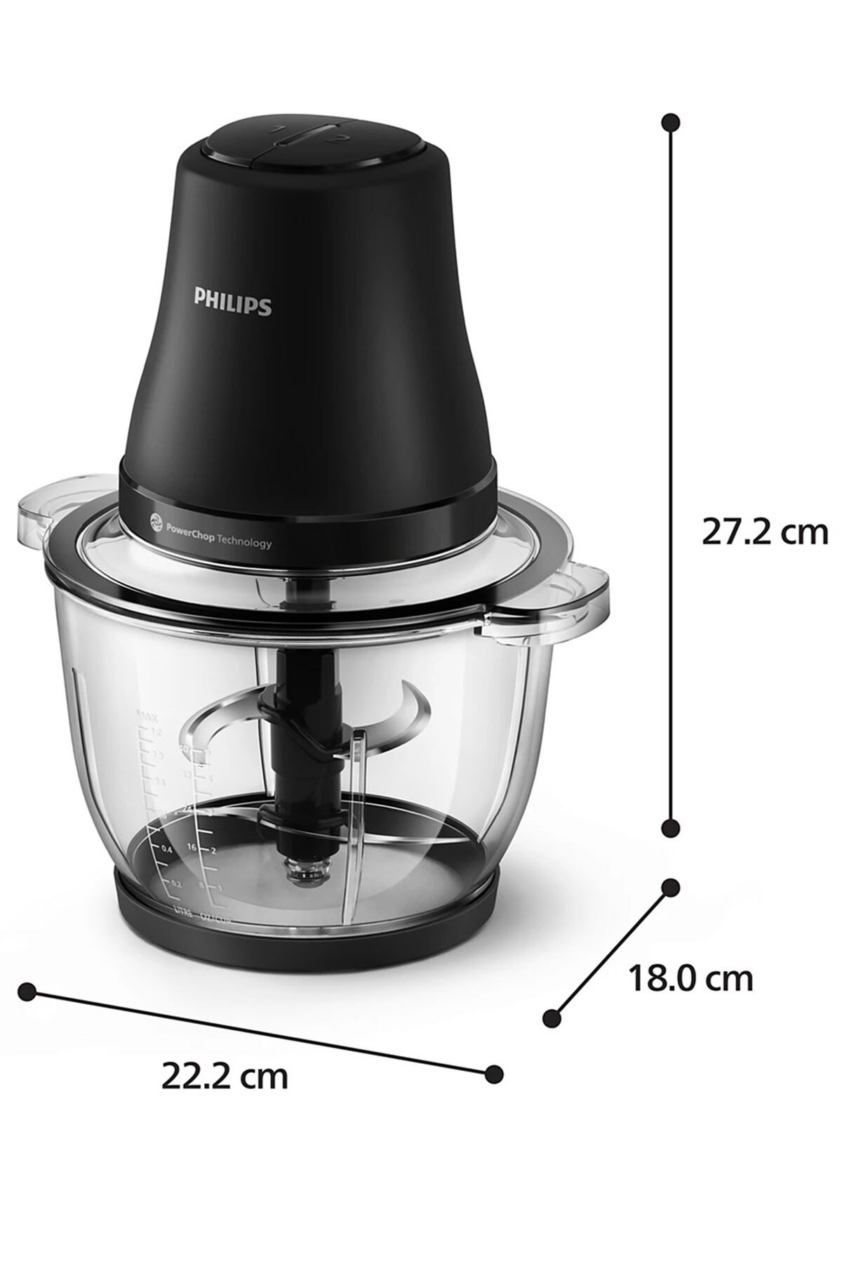 Philips HR1502/00 3000 Serisi Doğrayıcı 500W