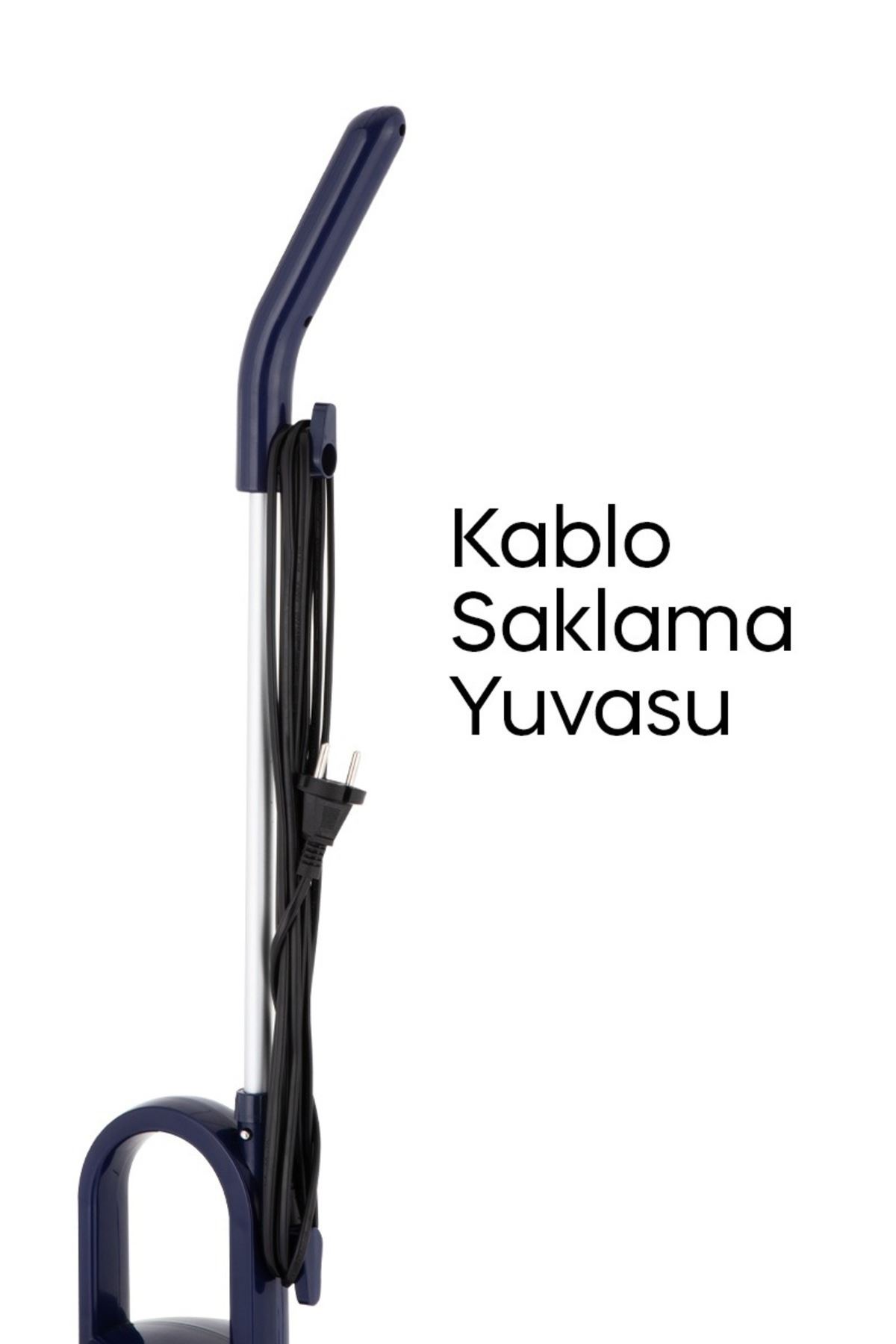 SVC-8625 Kablolu Dikey Süpürge Güçlü Emiş Gücü, Sessiz ve Hafif El Süpürgesi, Pratik Kullanım