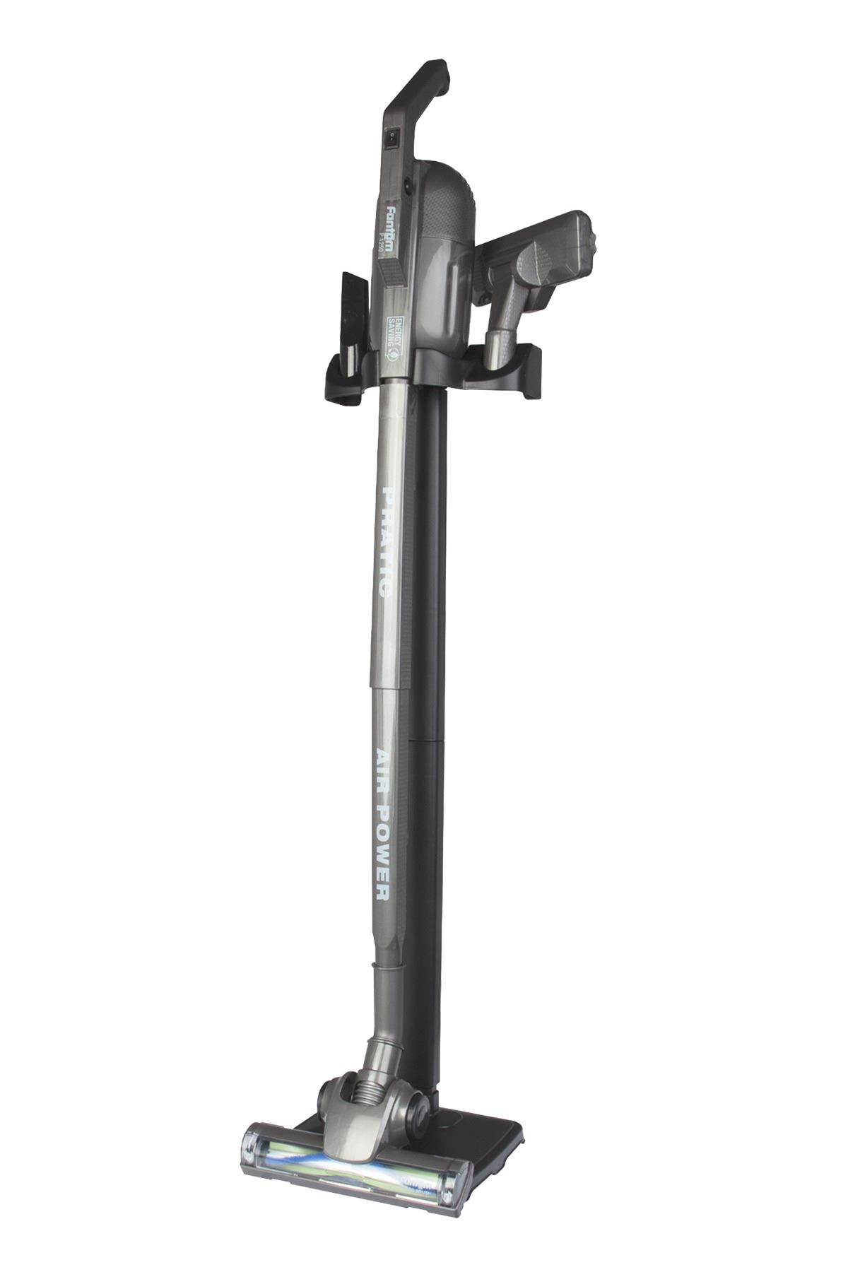 Pratic Aır Power P 1250 Antrasit Torbasız Dönebilen Turbo Başlıklı Dikey Süpürge