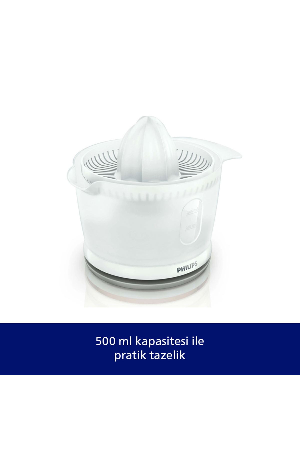 Daily Collection Narenciye Sıkacağı, 25W, 500 ml Sürahi, Otomatik Yön Değiştirme HR2738/00