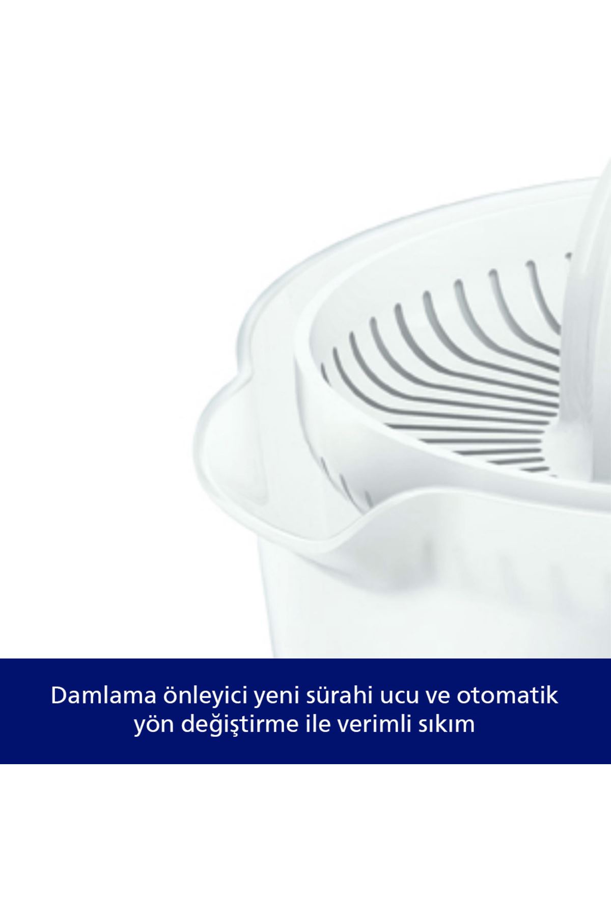 Daily Collection Narenciye Sıkacağı, 25W, 500 ml Sürahi, Otomatik Yön Değiştirme HR2738/00