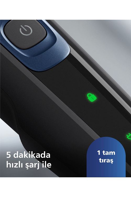 5000 Serisi Sinek Kaydı Tıraş Makinesi S5445/03- Islak/kuru