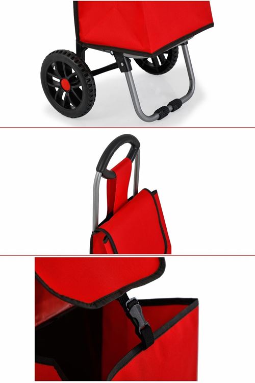 Vinivo Pazar Arabası Kırmızı mm-1200