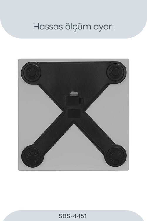 SBS-4451 Cam Dijital Baskül