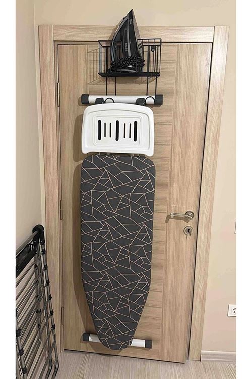 Harbinger Ütü ve Ütü Masası Askısı, Ütü Düzenleyici Çamaşır Odası Duvar Askısı