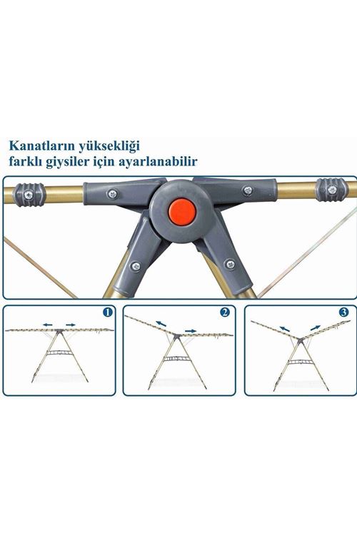 Harbinger MM041 Apex Gold Çamaşır Kurutmalık