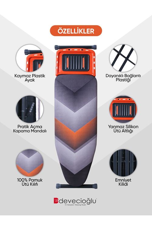 Harbinger Yeni Tasarım Uzay Ütü Masası MM0360