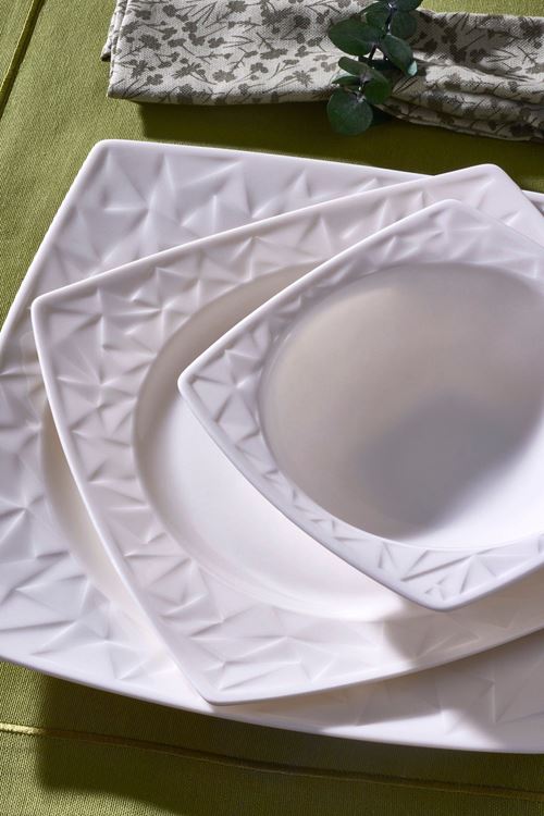 Vivente 24 Parça 6 Kişilik Bone Yemek Takımı