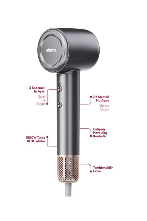 SHD-1737 BLDC SAÇ KURUTMA MAKİNESİ