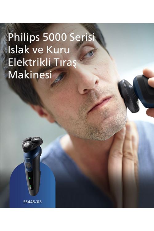 5000 Serisi Sinek Kaydı Tıraş Makinesi S5445/03- Islak/kuru