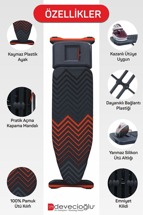 Harbinger MM164 TrendBoard Yeni Model Ütü Masası