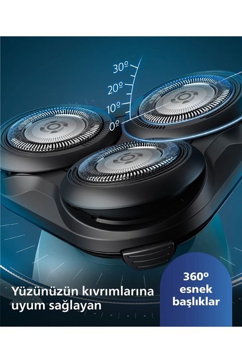 5000 Serisi Sinek Kaydı Tıraş Makinesi S5445/03- Islak/kuru