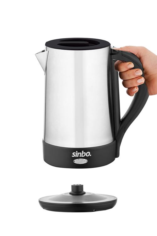 SK-8022 Paslanmaz Çelik Kablosuz Kettle
