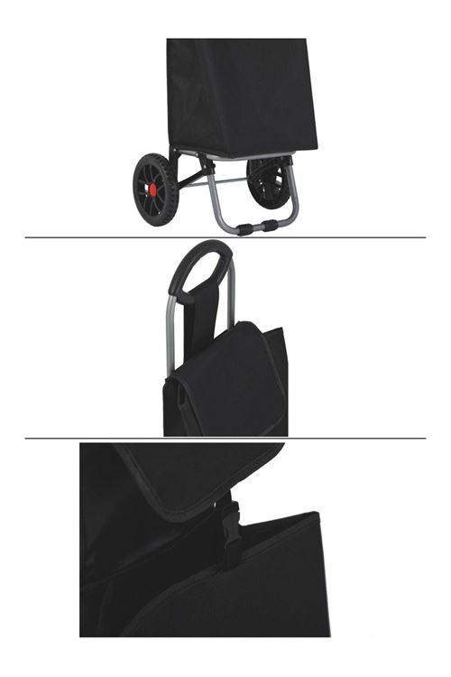 Vinivo Pazar Arabası Siyah