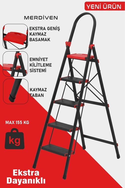 Devecioğlu Star 5 Basamaklı Geniş Merdiven