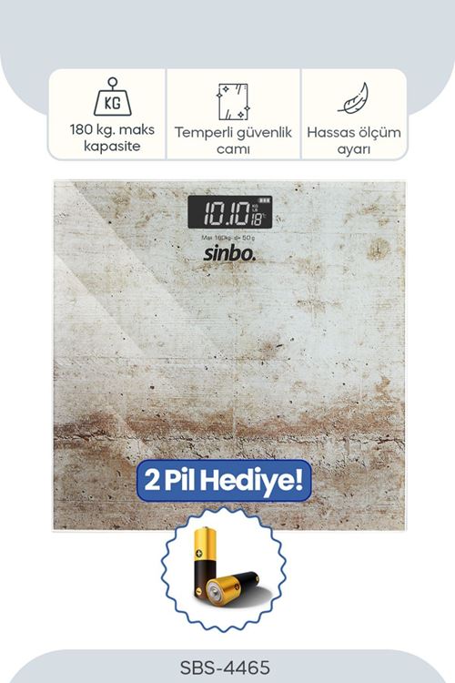 SBS-4465 Dijital Banyo Baskülü