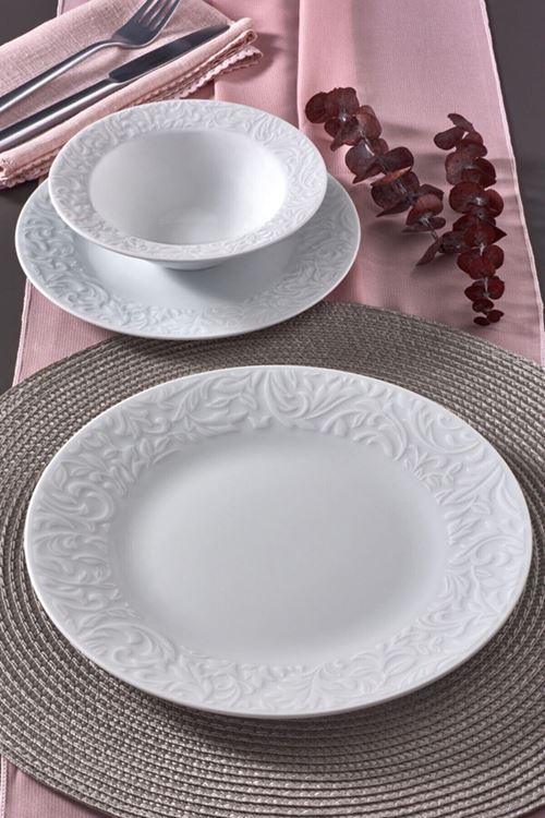 Güral Bronte 24 Parça Yemek Takımı