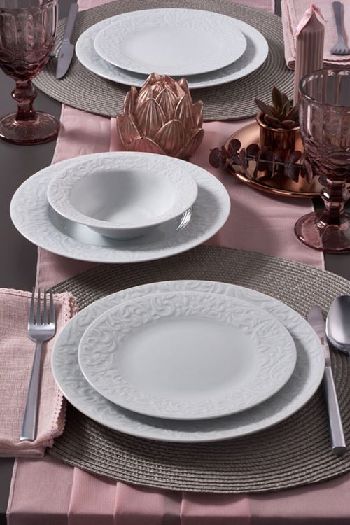 Güral Bronte 24 Parça Yemek Takımı