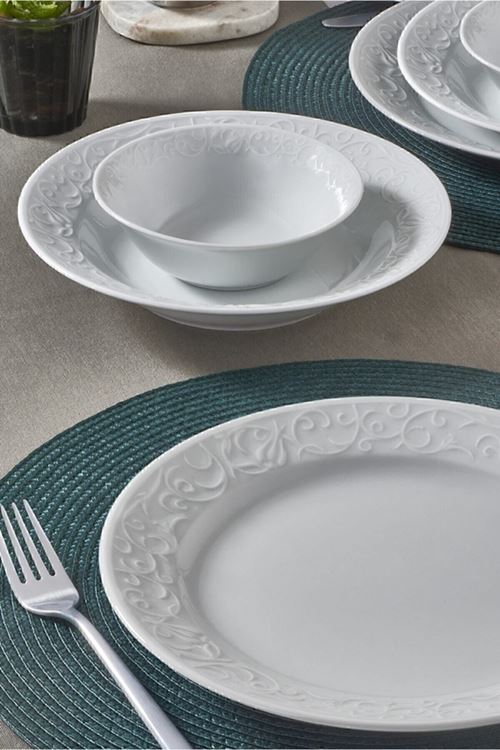 Bahar Dalı 18 Parça 6 Kişilik Yemek Takımı