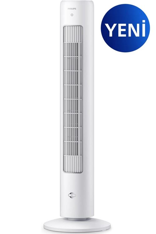 CX5535/00 5000 Serisi Kule Tipi Vantilatör, Uzaktan Kumanda, Aroma Difüzyonu, 40 W, 28 dB, 2230 m3/sa