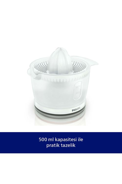 Daily Collection Narenciye Sıkacağı, 25W, 500 ml Sürahi, Otomatik Yön Değiştirme HR2738/00