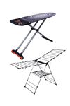 Mm122 Lifeboard Ütü Masası Mm037 Gold Alüminyum Çamaşır Kurutmalık Set